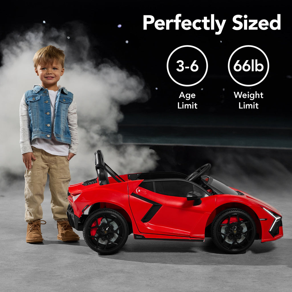 12V Kids Ride-On Car Officially Licensed Lamborghini Revuelto w/ Remote